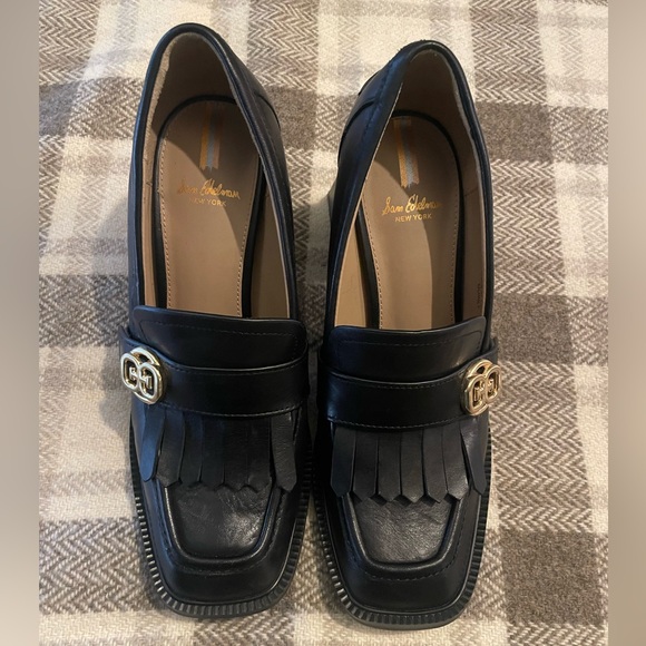 Sam Edelman Quinly Block Heel Loafer - Picture 3 of 9